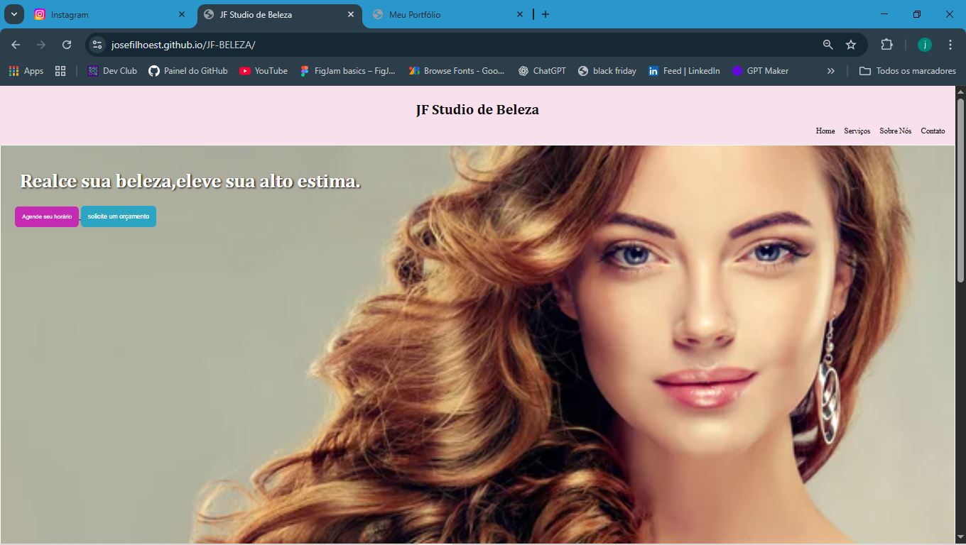 Projeto salão de beleza